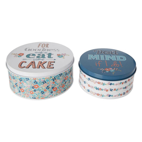 Pretty Things Round Cake Tins