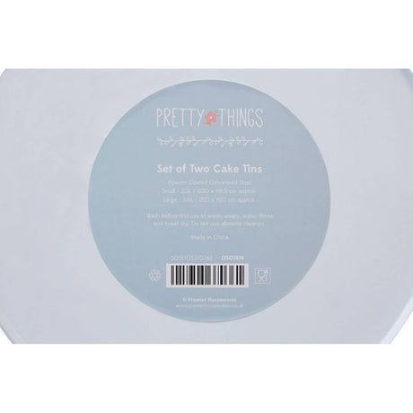 Pretty Things Round Cake Tins