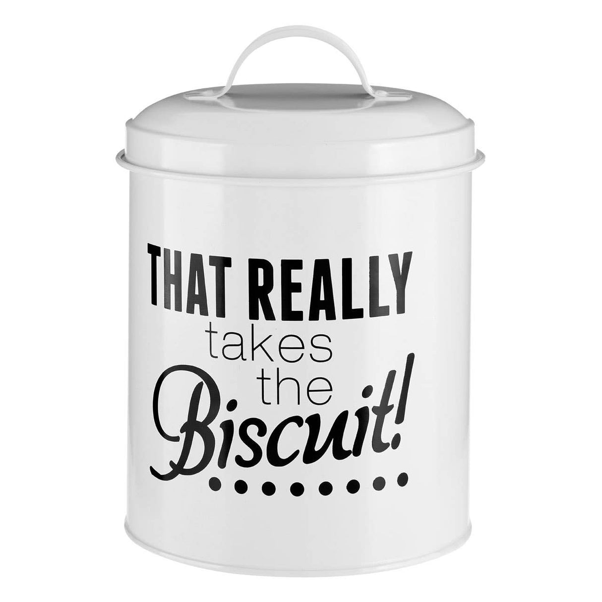 Pun & Games Biscuit Canister