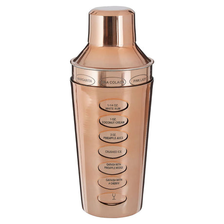 Recipe Rose Gold Cocktail Shaker