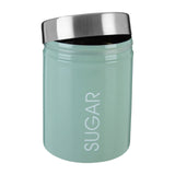 Liberty Pistachio Enamel Sugar Canister