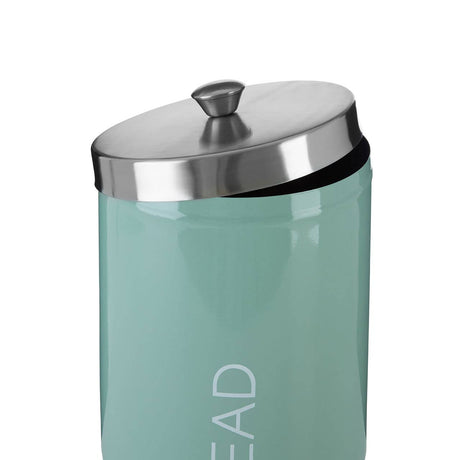 Liberty Pistachio Enamel Bread Bin