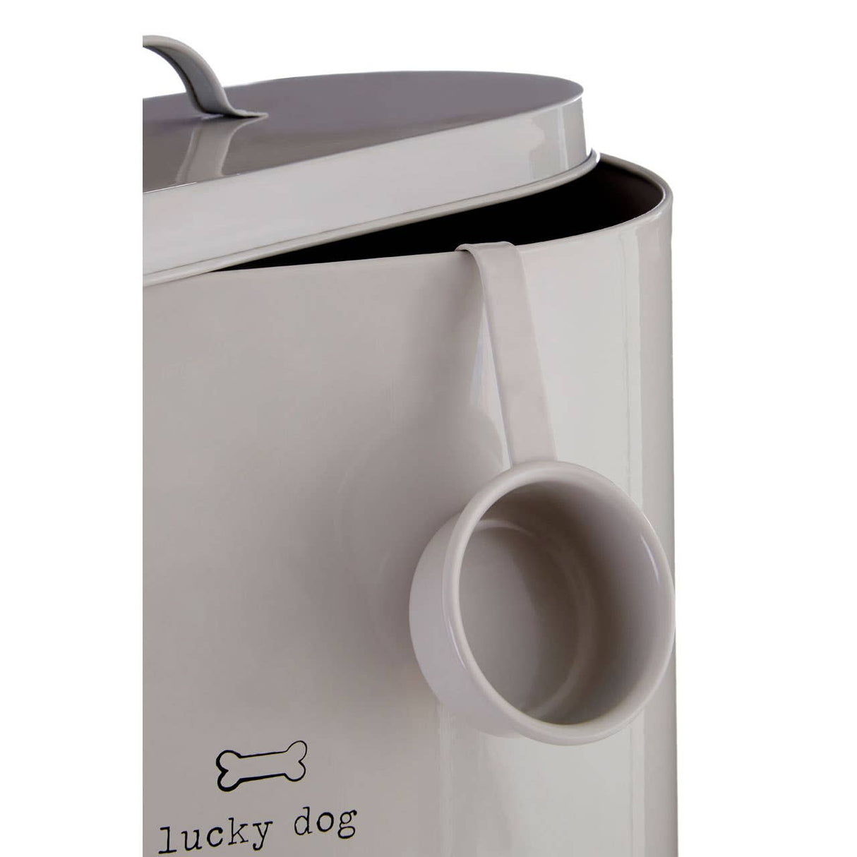 Dog Food Storage Bin With Spoon