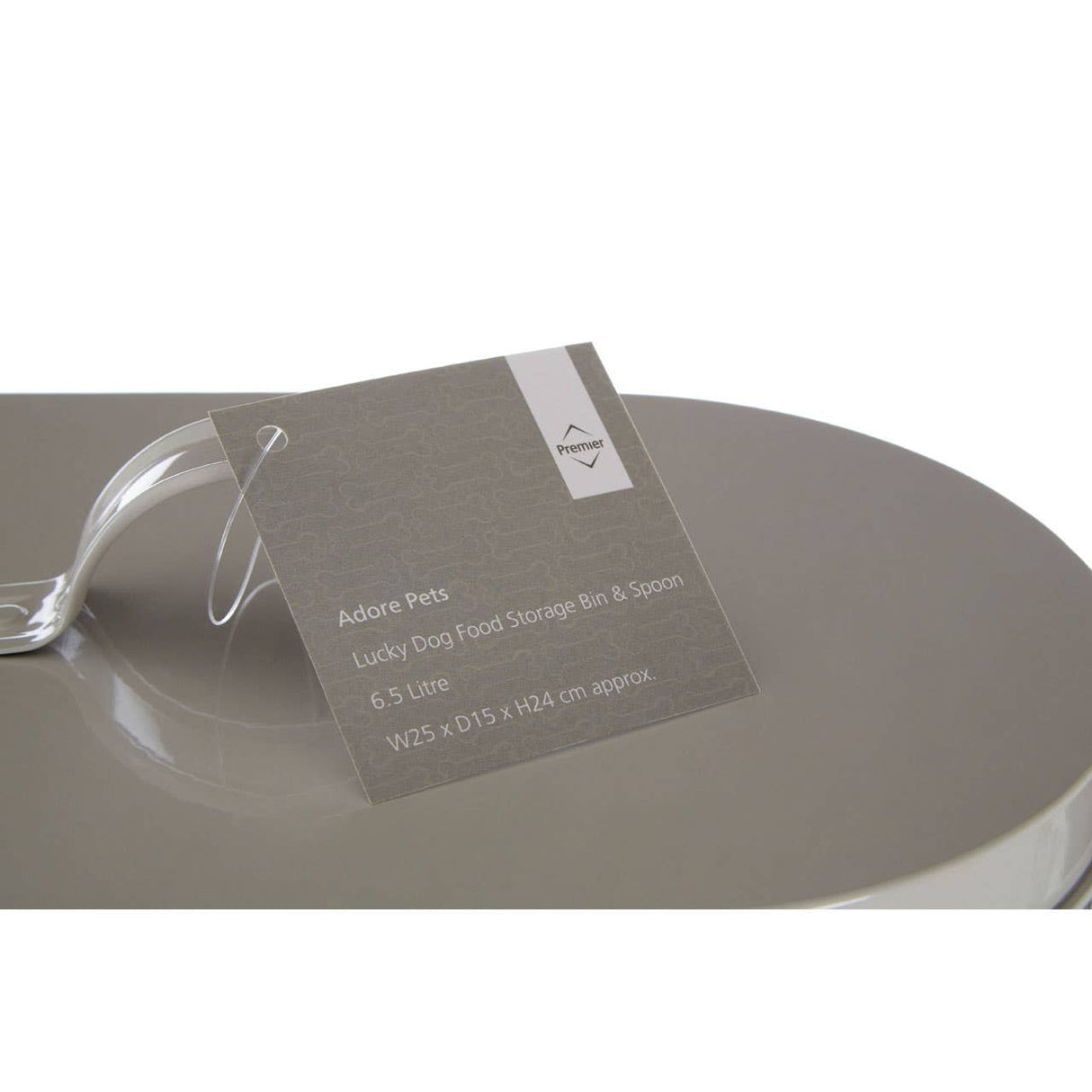 Dog Food Storage Bin With Spoon