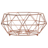 Vertex Copper Finish Fruit Basket