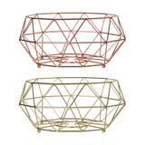 Vertex Copper Finish Fruit Basket