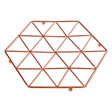 Vertex Copper Finish Trivet