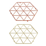 Vertex Copper Finish Trivet