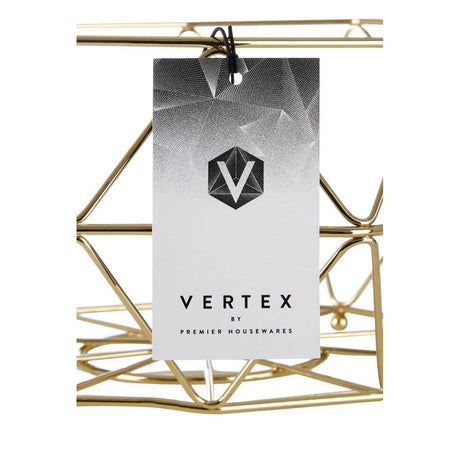 Vertex Gold Finish Fruit Basket