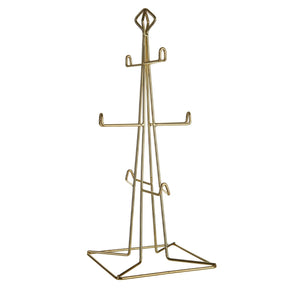 Vertex Gold Finish 6 Cup Mug Tree