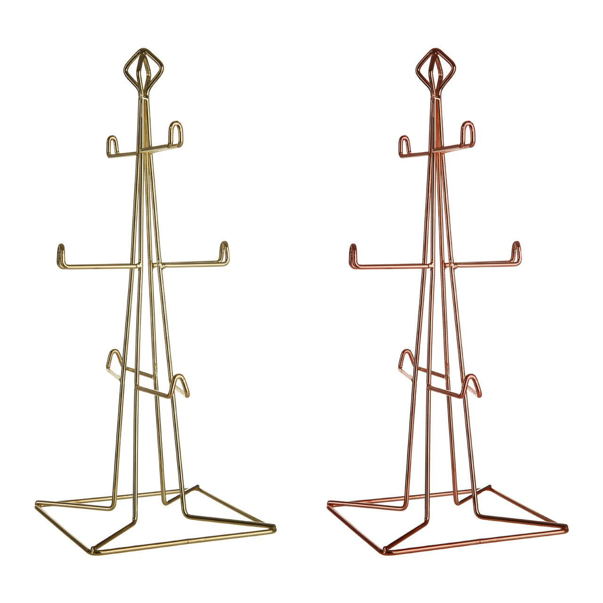 Vertex Gold Finish 6 Cup Mug Tree