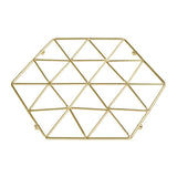 Vertex Gold Finish Trivet