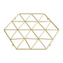 Vertex Gold Finish Trivet