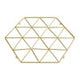 Vertex Gold Finish Trivet