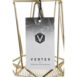 Vertex Gold Finish Utensil Holder