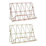 Vertex Gold Finish Cookbook Stand