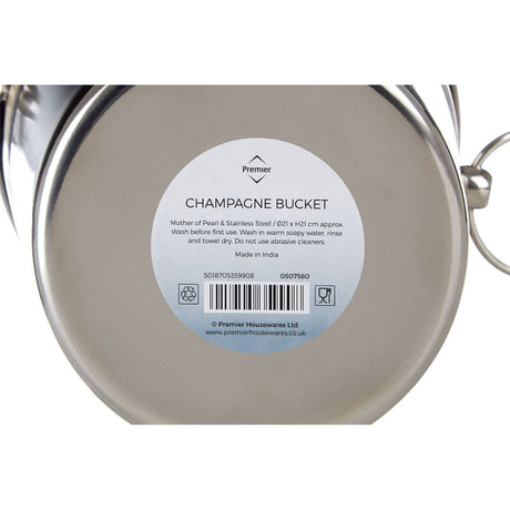 Champagne Bucket With Mother Of Pearl Inlay