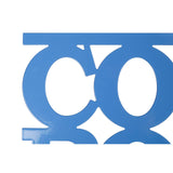 Blue Enamel Cookbook Stand