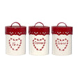 Anglaise Tea  Coffee & Sugar Canister Set