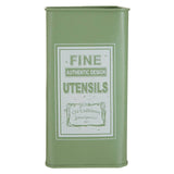 Whitby Green Utensil Canister