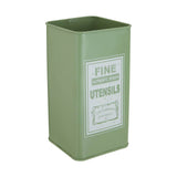 Whitby Green Utensil Canister