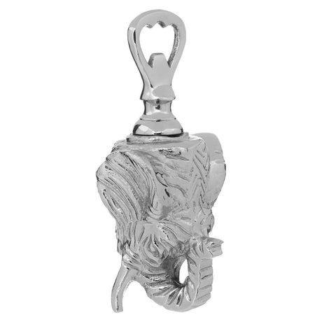Silver Elephant Bottle Opener