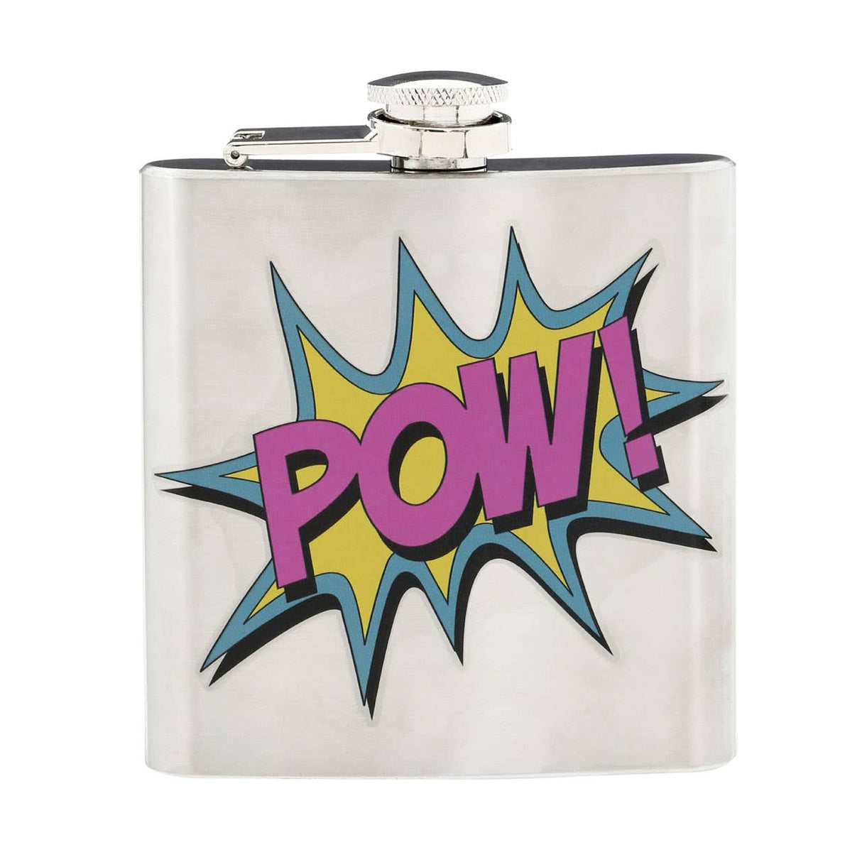 Pow Design Hip Flask