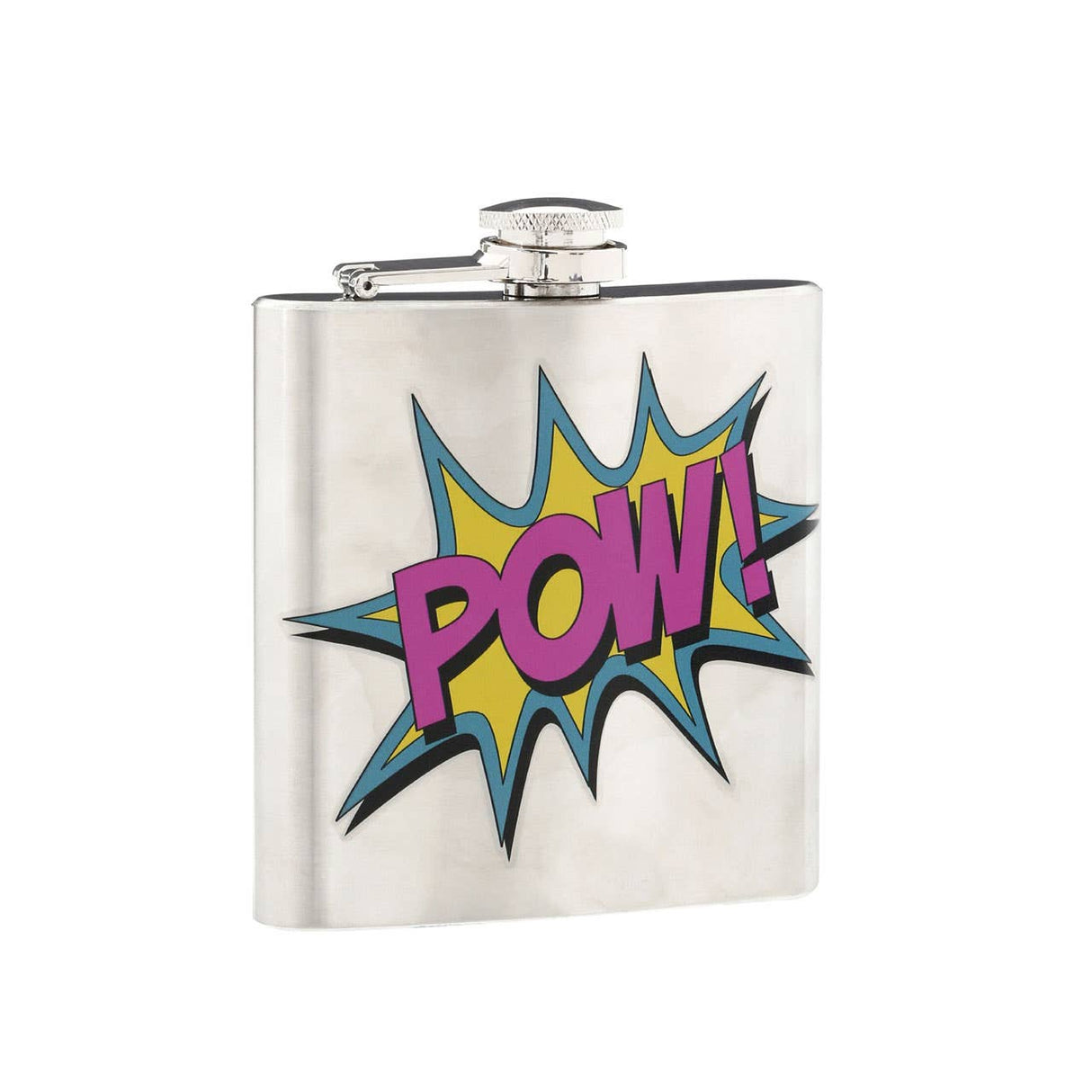 Pow Design Hip Flask