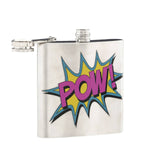 Pow Design Hip Flask
