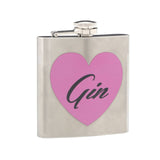 Gin Design Hip Flask