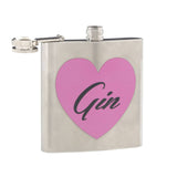 Gin Design Hip Flask