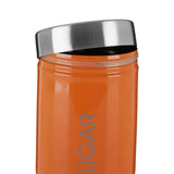 Orange Enamel Sugar Canister