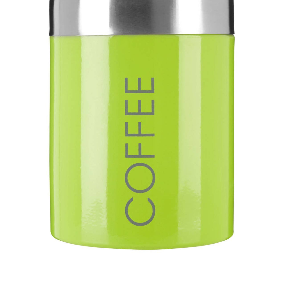 Lime Green Enamel Tea Coffee & Sugar Set