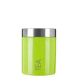 Lime Green Enamel Tea Canister