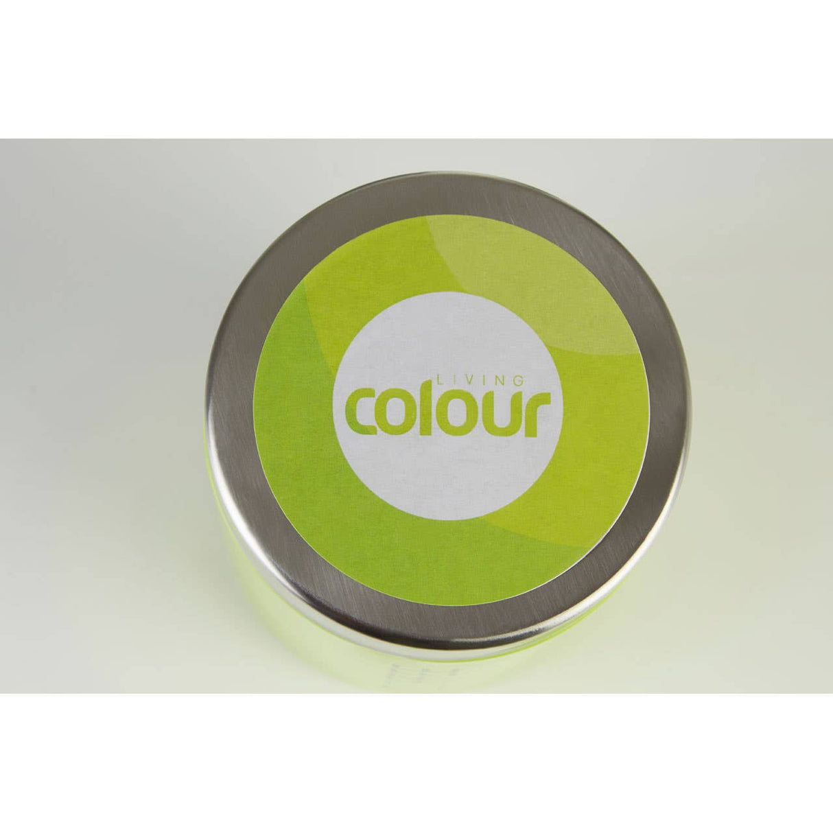 Lime Green Enamel Sugar Canister
