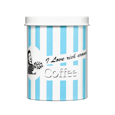 I love rich aroma Blue Coffee Canister