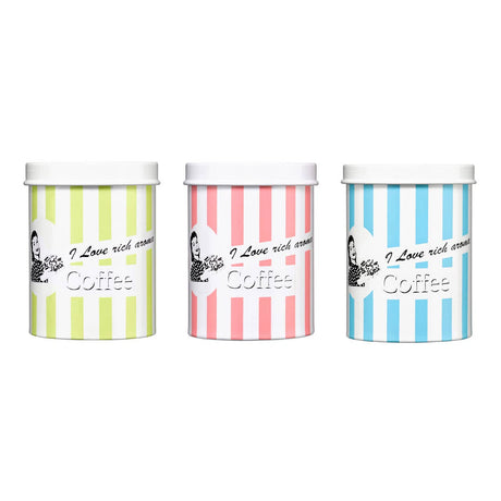 I love rich aroma Blue Coffee Canister