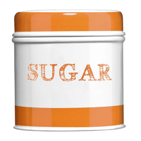 Orange Band Sugar Canister