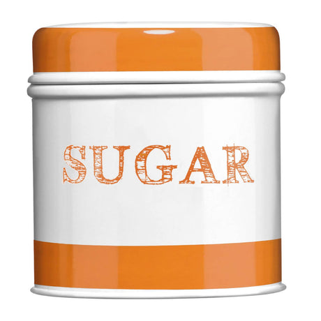 Orange Band Sugar Canister