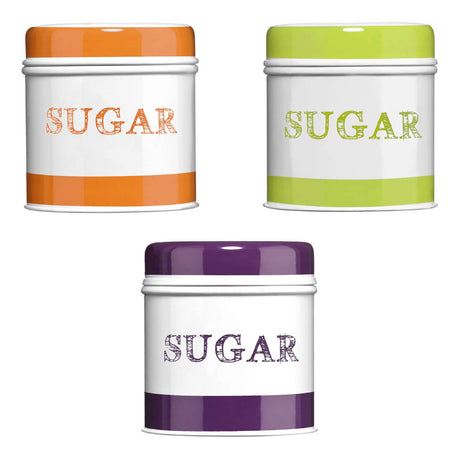 Orange Band Sugar Canister