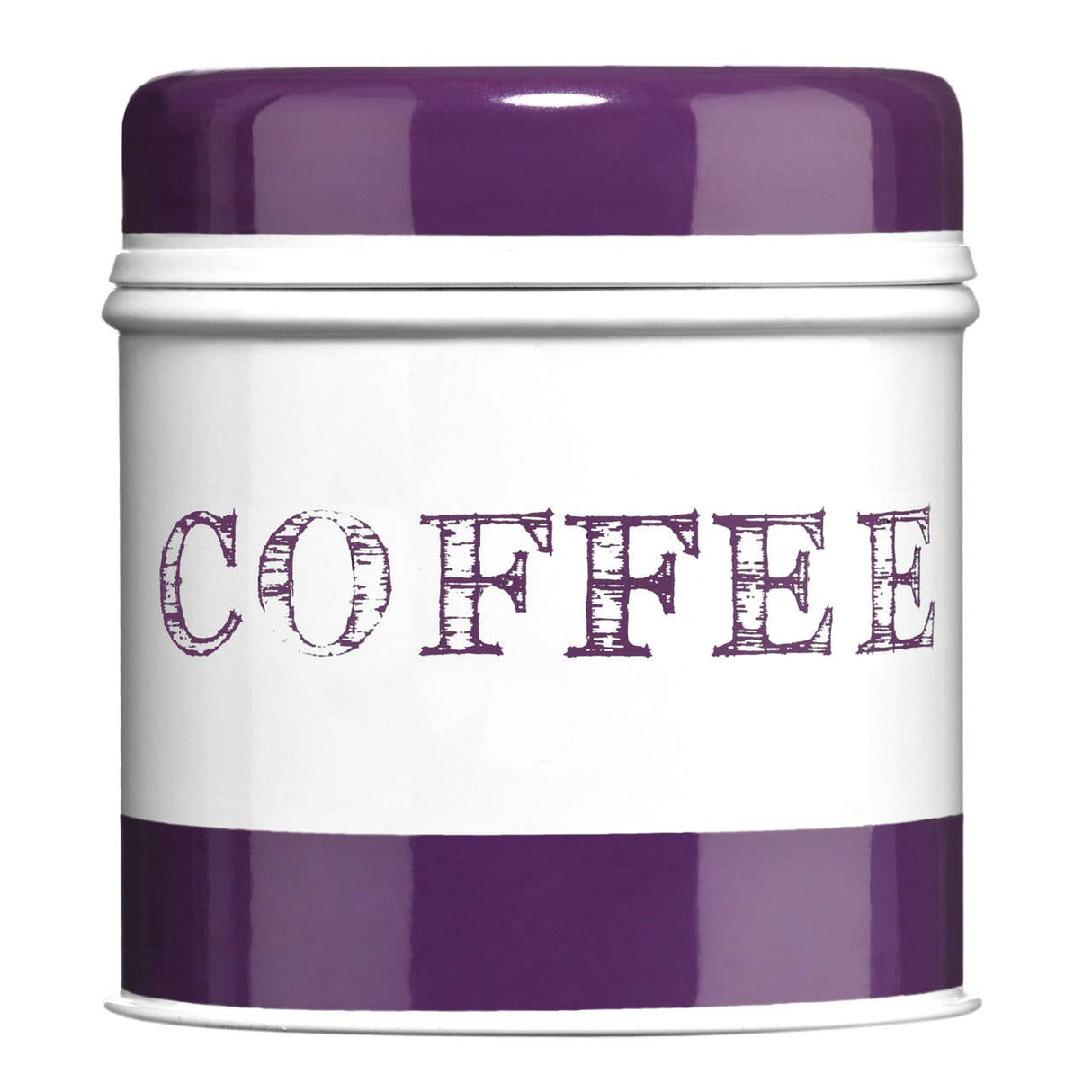 Purple Band Coffee Canister
