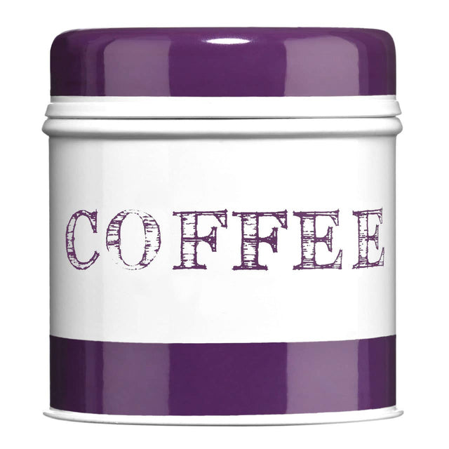 Purple Band Coffee Canister