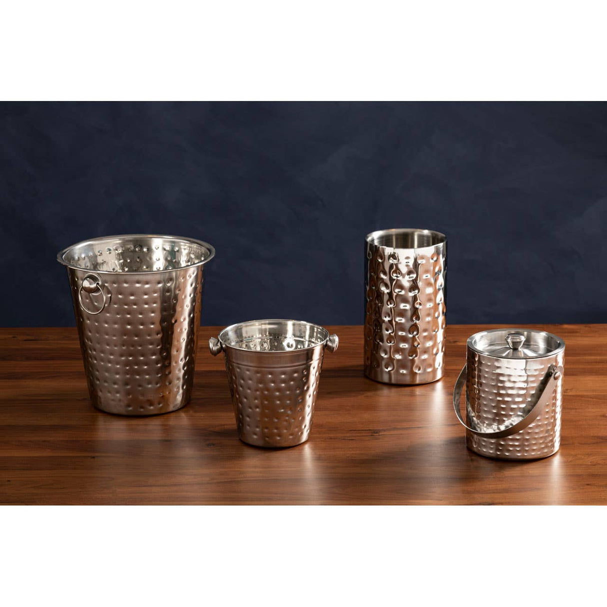 Hammered Effect Champagne Cooler
