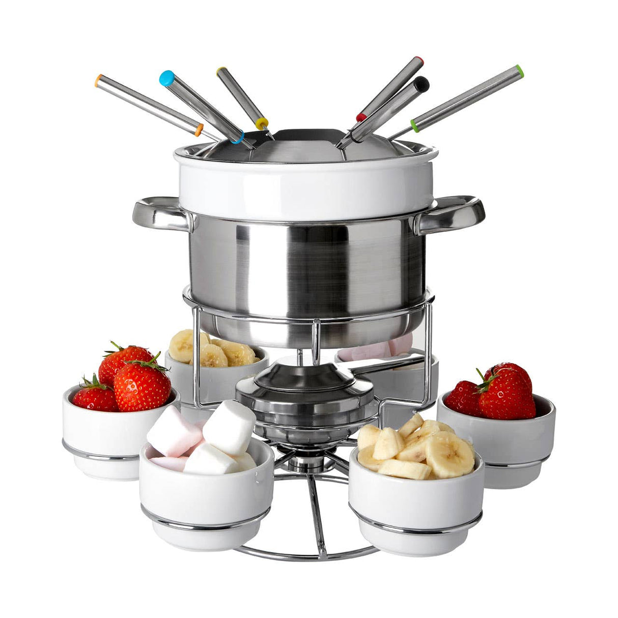 Freya Stainless Steel Fondue Set