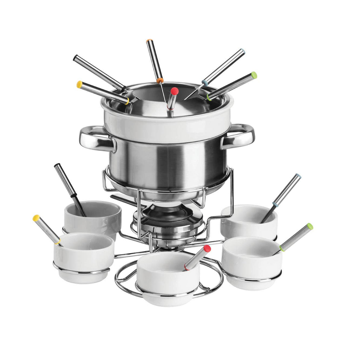 Freya Stainless Steel Fondue Set