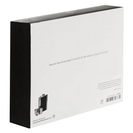 Ribbed Stainless Steel Hip Flask Set