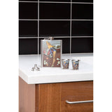 Pinup Hip 8Oz 2 Cups Flask Set