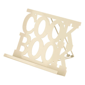 Cream Enamel Cook Book Stand
