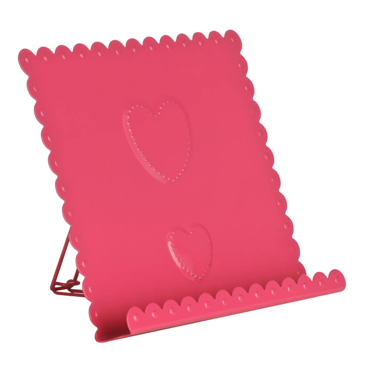 Heart Design Cook Book Stand