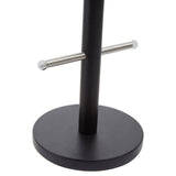 Matt Black and Metal 6 Cup Mug Tree